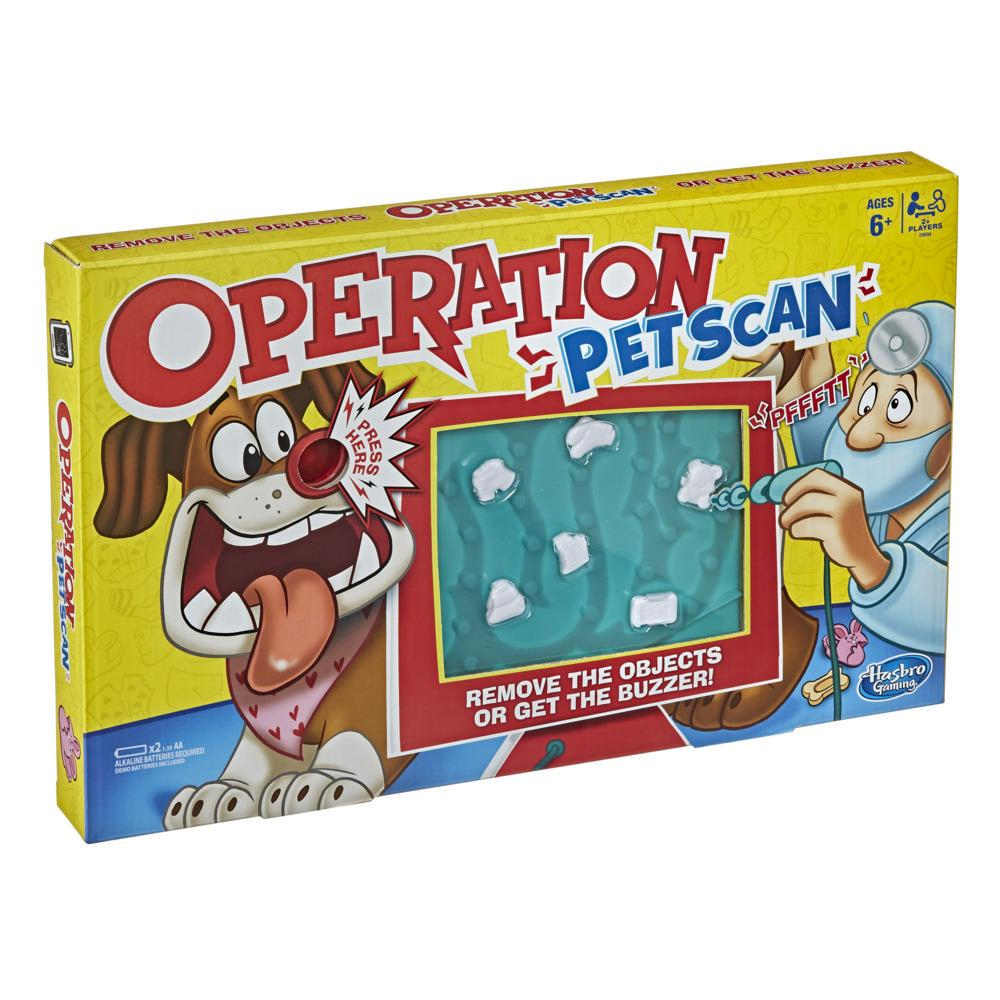 Operation Pet Scan sällskapsspel för barn från 6 år