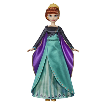 Disney Frozen Musical Adventure Anna sjungande docka, sjunger sången ”Some Things Never Change” från Disney-filmen Frost 2
