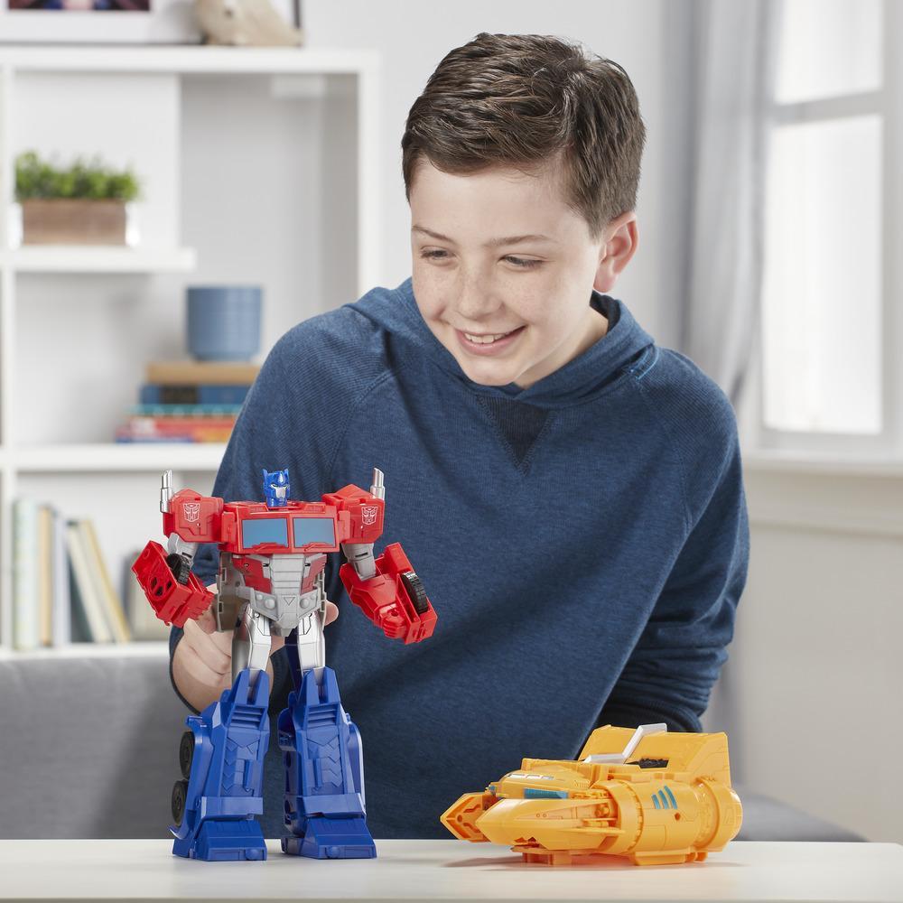 Transformers Toys Cyberverse Spark Armour Ark Power Optimus Prime ACTION FIGURE 