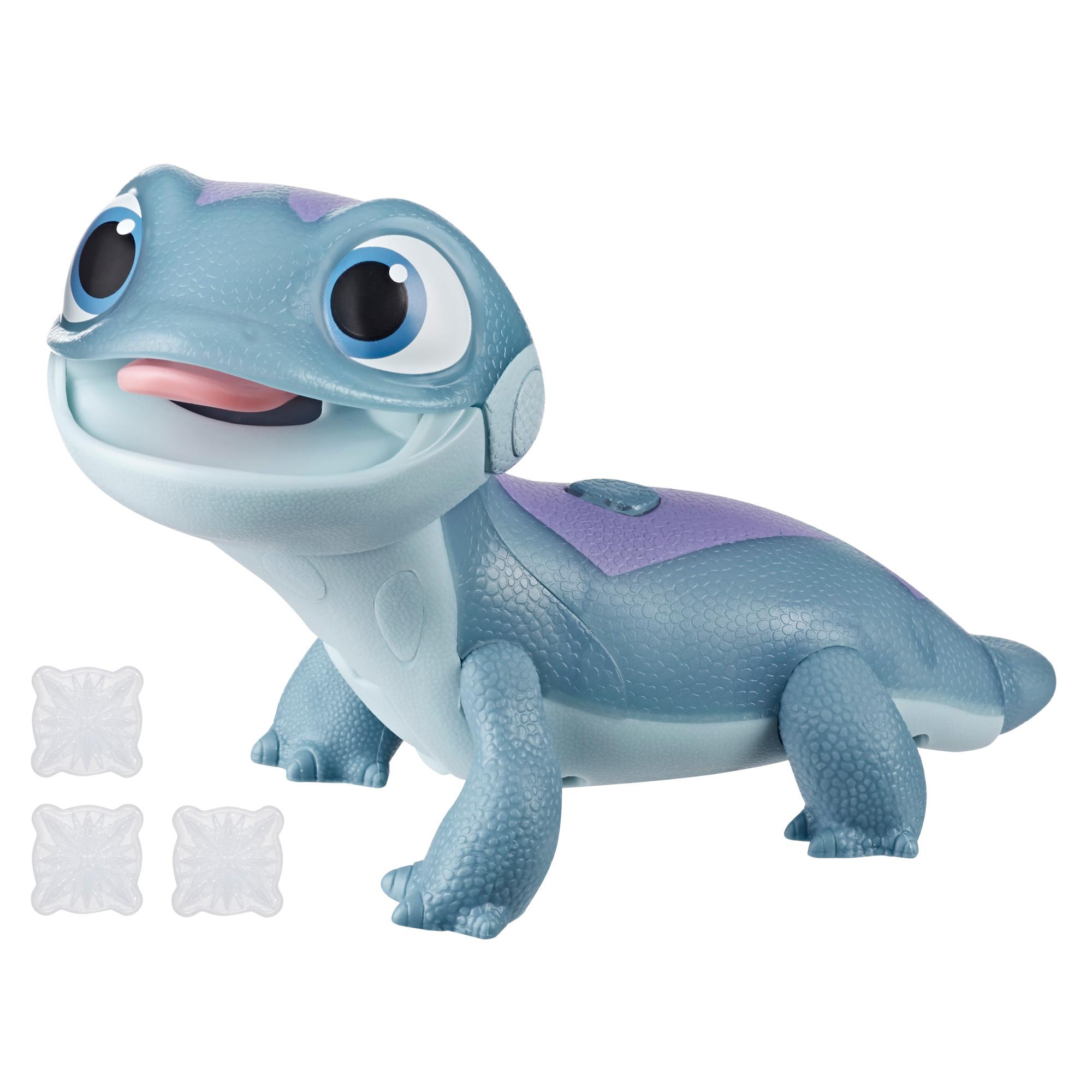 Disney Frozen Fire Spirits Snowy Snack, Salamander-leksak med ljus inspirerad av Disneyfilmen Frost 2