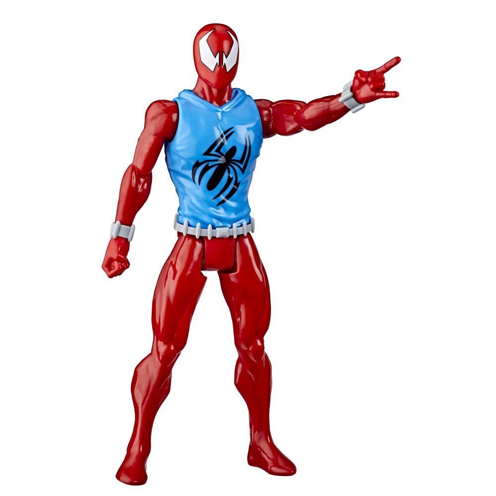 Spider-Man Titan Hero Web Warriors Scarlet Spider Figür