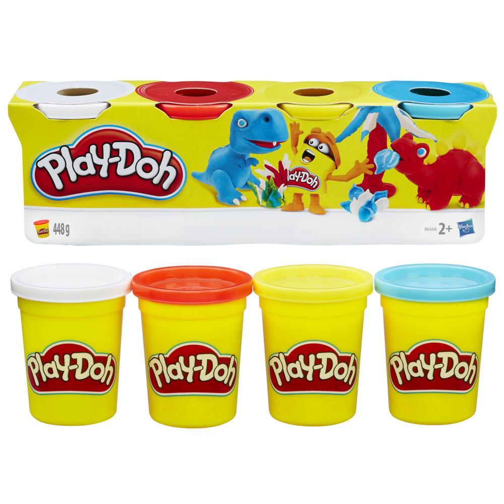 Play-Doh 4'lü Hamur - Klasik Renkler